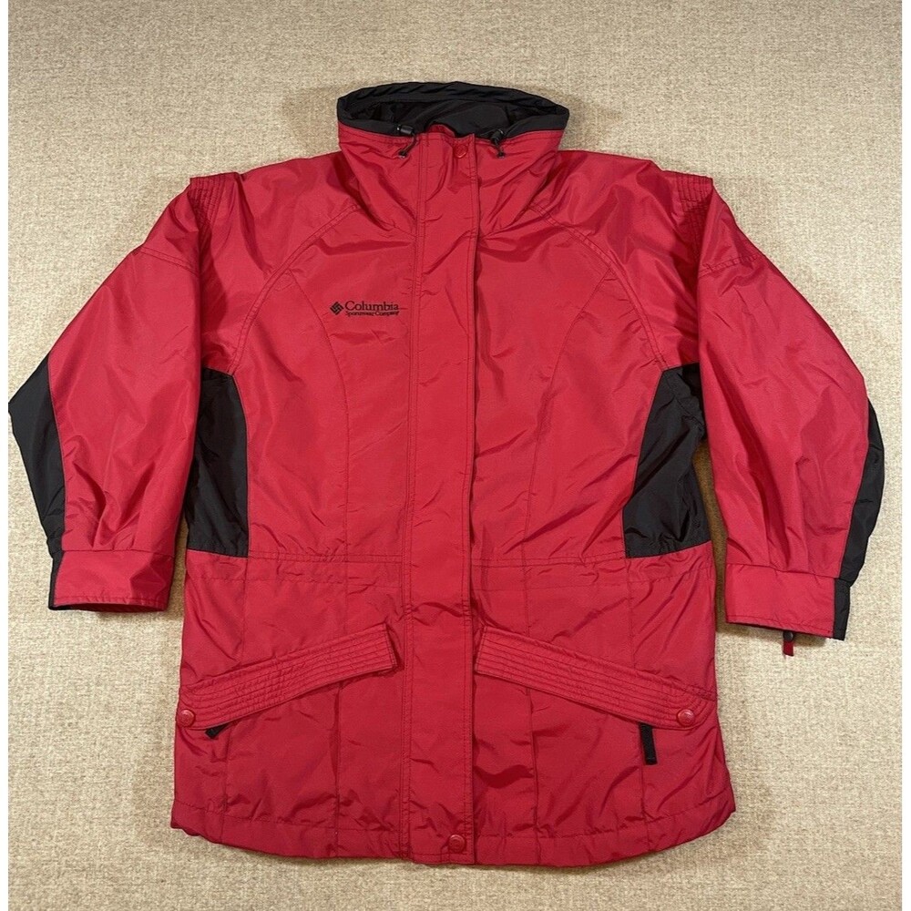 Columbia Gizzmo Ski Snow Jacket Red & Black Women’s Size S *Outer Layer Only*
